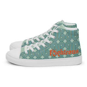 'Righteous' Women’s high top canvas shoes