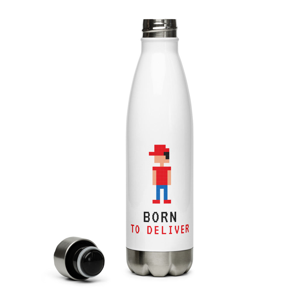 Born to deliver Stainless Steel Water Bottle