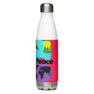 Pray for Peace- Stainless Steel Water Bottle