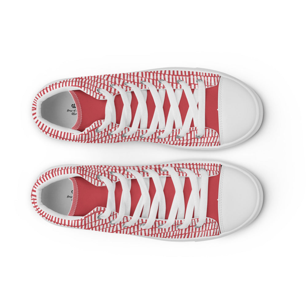 Psalm 119: 105 Women’s high top canvas shoes
