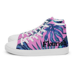 Flourish Women’s high top canvas shoes
